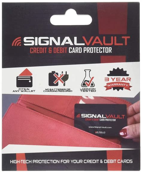 shark tank signal vault rfid blocking cards|signal vault credit card protection.